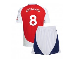 Arsenal Martin Odegaard #8 Hemmatröja Barn 2024-25 Kortärmad (+ Korta byxor)