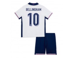 England Jude Bellingham #10 Hemmatröja Barn EM 2024 Kortärmad (+ Korta byxor)