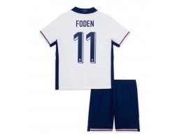 England Phil Foden #11 Hemmatröja Barn EM 2024 Kortärmad (+ Korta byxor)