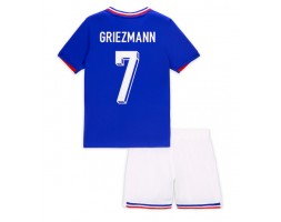 Frankrike Antoine Griezmann #7 Hemmatröja Barn EM 2024 Kortärmad (+ Korta byxor)