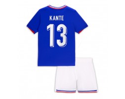 Frankrike Kante #13 Hemmatröja Barn EM 2024 Kortärmad (+ Korta byxor)