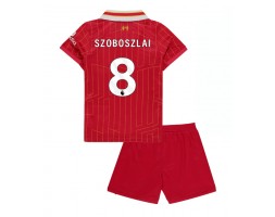Liverpool Dominik Szoboszlai #8 Hemmatröja Barn 2024-25 Kortärmad (+ Korta byxor)