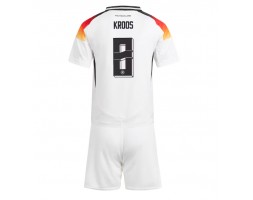 Tyskland Toni Kroos #8 Hemmatröja Barn EM 2024 Kortärmad (+ Korta byxor)