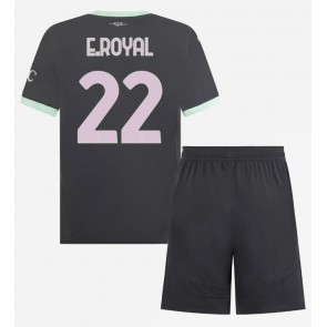AC Milan Emerson Royal #22 Tredje Tröja Barn 2024-25 Kortärmad (+ Korta byxor)