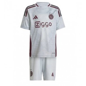 Ajax Tredje Tröja Barn 2024-25 Kortärmad (+ Korta byxor)