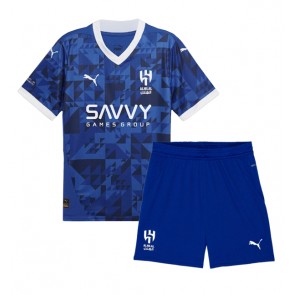 Al-Hilal Hemmatröja Barn 2024-25 Kortärmad (+ Korta byxor)