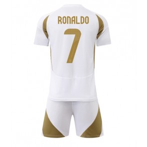 Al-Nassr Cristiano Ronaldo #7 Tredje Tröja Barn 2024-25 Kortärmad (+ Korta byxor)