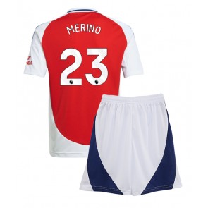 Arsenal Mikel Merino #23 Hemmatröja Barn 2024-25 Kortärmad (+ Korta byxor)