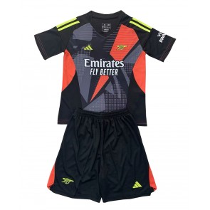 Arsenal Målvakt Tredje Tröja Barn 2024-25 Kortärmad (+ Korta byxor)
