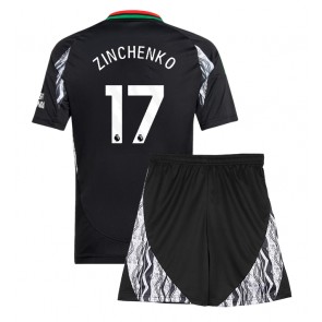 Arsenal Oleksandr Zinchenko #17 Bortatröja Barn 2024-25 Kortärmad (+ Korta byxor)
