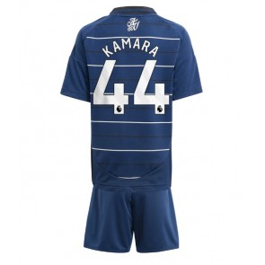 Aston Villa Boubacar Kamara #44 Tredje Tröja Barn 2024-25 Kortärmad (+ Korta byxor)