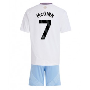 Aston Villa John McGinn #7 Bortatröja Barn 2024-25 Kortärmad (+ Korta byxor)