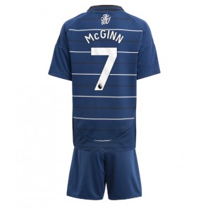 Aston Villa John McGinn #7 Tredje Tröja Barn 2024-25 Kortärmad (+ Korta byxor)