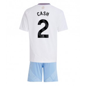 Aston Villa Matty Cash #2 Bortatröja Barn 2024-25 Kortärmad (+ Korta byxor)