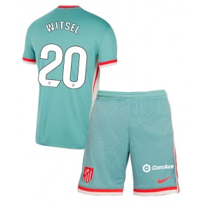 Atletico Madrid Axel Witsel #20 Bortatröja Barn 2024-25 Kortärmad (+ Korta byxor)