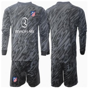 Atletico Madrid Målvakt Hemmatröja Barn 2024-25 Långärmad (+ Korta byxor)