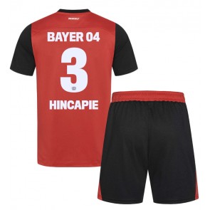 Bayer Leverkusen Piero Hincapie #3 Hemmatröja Barn 2024-25 Kortärmad (+ Korta byxor)
