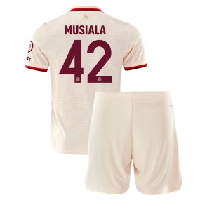 Bayern Munich Jamal Musiala #42 Tredje Tröja Barn 2024-25 Kortärmad (+ Korta byxor)