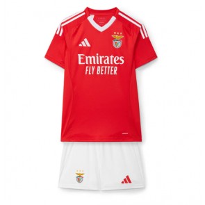 Benfica Hemmatröja Barn 2024-25 Kortärmad (+ Korta byxor)
