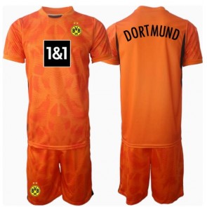 Borussia Dortmund Målvakt Tredje Tröja Barn 2024-25 Kortärmad (+ Korta byxor)
