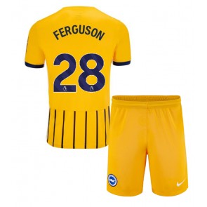 Brighton Evan Ferguson #28 Bortatröja Barn 2024-25 Kortärmad (+ Korta byxor)
