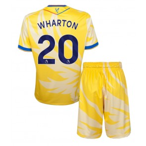 Crystal Palace Adam Wharton #20 Bortatröja Barn 2024-25 Kortärmad (+ Korta byxor)