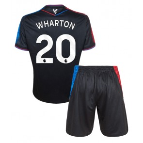 Crystal Palace Adam Wharton #20 Tredje Tröja Barn 2024-25 Kortärmad (+ Korta byxor)