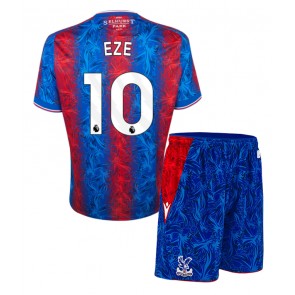 Crystal Palace Eberechi Eze #10 Hemmatröja Barn 2024-25 Kortärmad (+ Korta byxor)