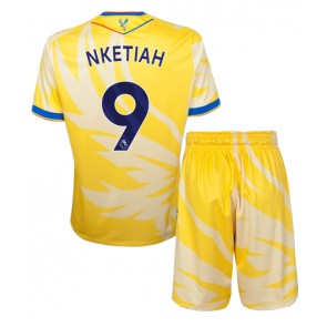 Crystal Palace Eddie Nketiah #9 Bortatröja Barn 2024-25 Kortärmad (+ Korta byxor)
