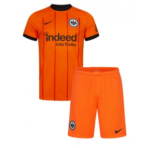 Eintracht Frankfurt Tredje Tröja Barn 2024-25 Kortärmad (+ Korta byxor)