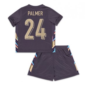 England Cole Palmer #24 Bortatröja Barn EM 2024 Kortärmad (+ Korta byxor)