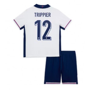England Kieran Trippier #12 Hemmatröja Barn EM 2024 Kortärmad (+ Korta byxor)