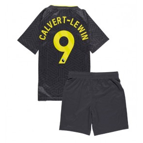 Everton Dominic Calvert-Lewin #9 Bortatröja Barn 2024-25 Kortärmad (+ Korta byxor)