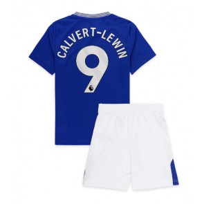 Everton Dominic Calvert-Lewin #9 Hemmatröja Barn 2024-25 Kortärmad (+ Korta byxor)