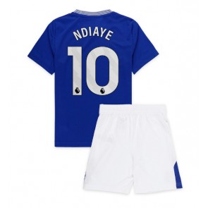 Everton Iliman Ndiaye #10 Hemmatröja Barn 2024-25 Kortärmad (+ Korta byxor)