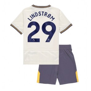 Everton Jesper Lindstrom #29 Tredje Tröja Barn 2024-25 Kortärmad (+ Korta byxor)