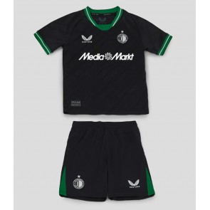 Feyenoord Bortatröja Barn 2024-25 Kortärmad (+ Korta byxor)
