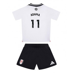 Fulham Adama Traore #11 Hemmatröja Barn 2024-25 Kortärmad (+ Korta byxor)