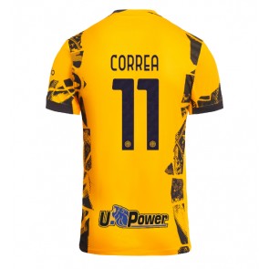 Inter Milan Joaquin Correa #11 Tredje Tröja 2024-25 Kortärmad