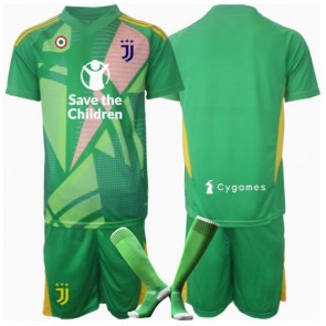 Juventus Målvakt Bortatröja Barn 2024-25 Kortärmad (+ Korta byxor)