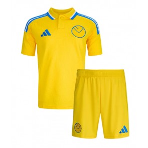 Leeds United Bortatröja Barn 2024-25 Kortärmad (+ Korta byxor)