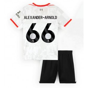 Liverpool Alexander-Arnold #66 Tredje Tröja Barn 2024-25 Kortärmad (+ Korta byxor)