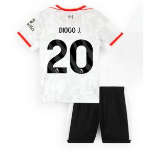 Liverpool Diogo Jota #20 Tredje Tröja Barn 2024-25 Kortärmad (+ Korta byxor)