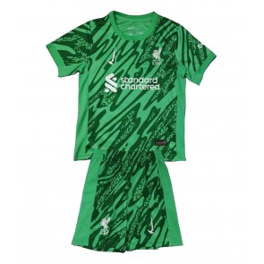Liverpool Målvakt Bortatröja Barn 2024-25 Kortärmad (+ Korta byxor)