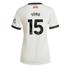 Manchester United Leny Yoro #15 Tredje Tröja Dam 2024-25 Kortärmad