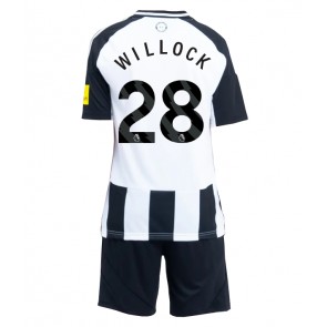 Newcastle United Joe Willock #28 Hemmatröja Barn 2024-25 Kortärmad (+ Korta byxor)