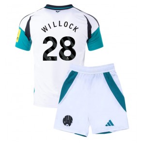 Newcastle United Joe Willock #28 Tredje Tröja Barn 2024-25 Kortärmad (+ Korta byxor)