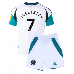 Newcastle United Joelinton #7 Tredje Tröja Barn 2024-25 Kortärmad (+ Korta byxor)