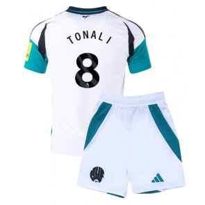 Newcastle United Sandro Tonali #8 Tredje Tröja Barn 2024-25 Kortärmad (+ Korta byxor)