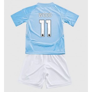 Nottingham Forest Chris Wood #11 Tredje Tröja Barn 2024-25 Kortärmad (+ Korta byxor)